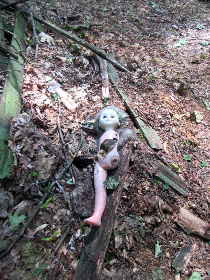 Doll at the most radioactive site we visited the Kindergarten Chernobyl exclusion zone Ukraine