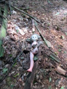 Doll at the most radioactive site we visited the Kindergarten Chernobyl exclusion zone Ukraine