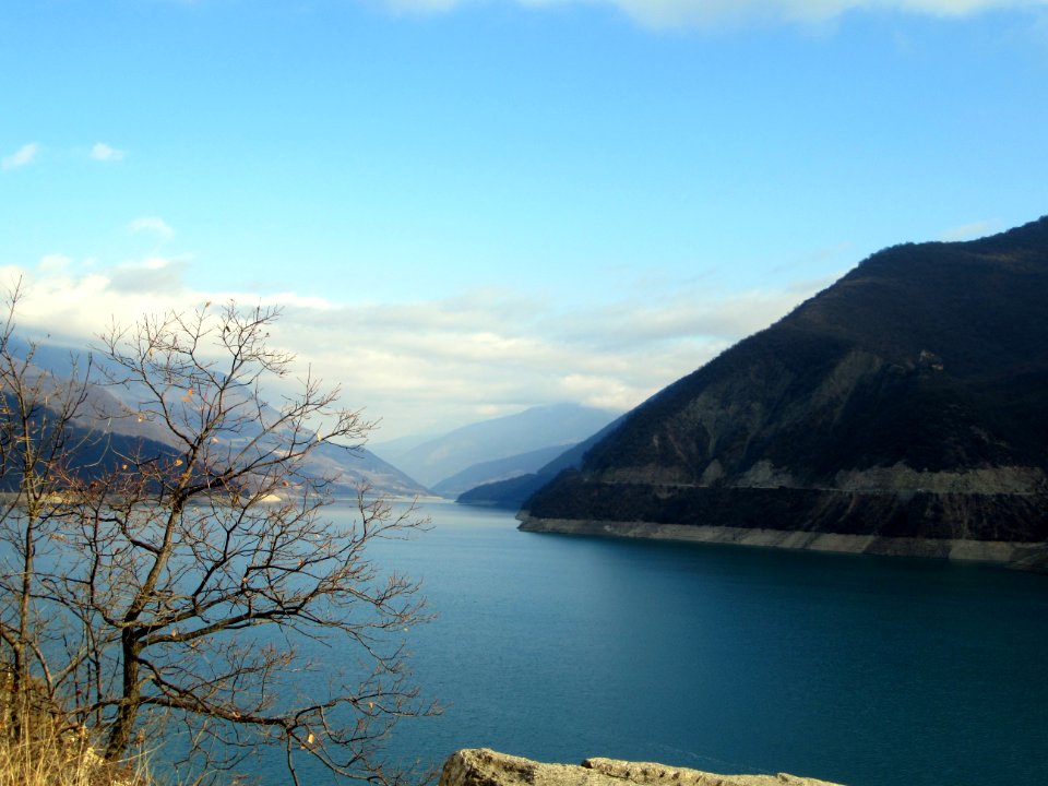 Zhinvali Reservoir Georgia