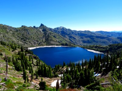 St. Helens Lake at Mt. Margaret Backcountry in WA