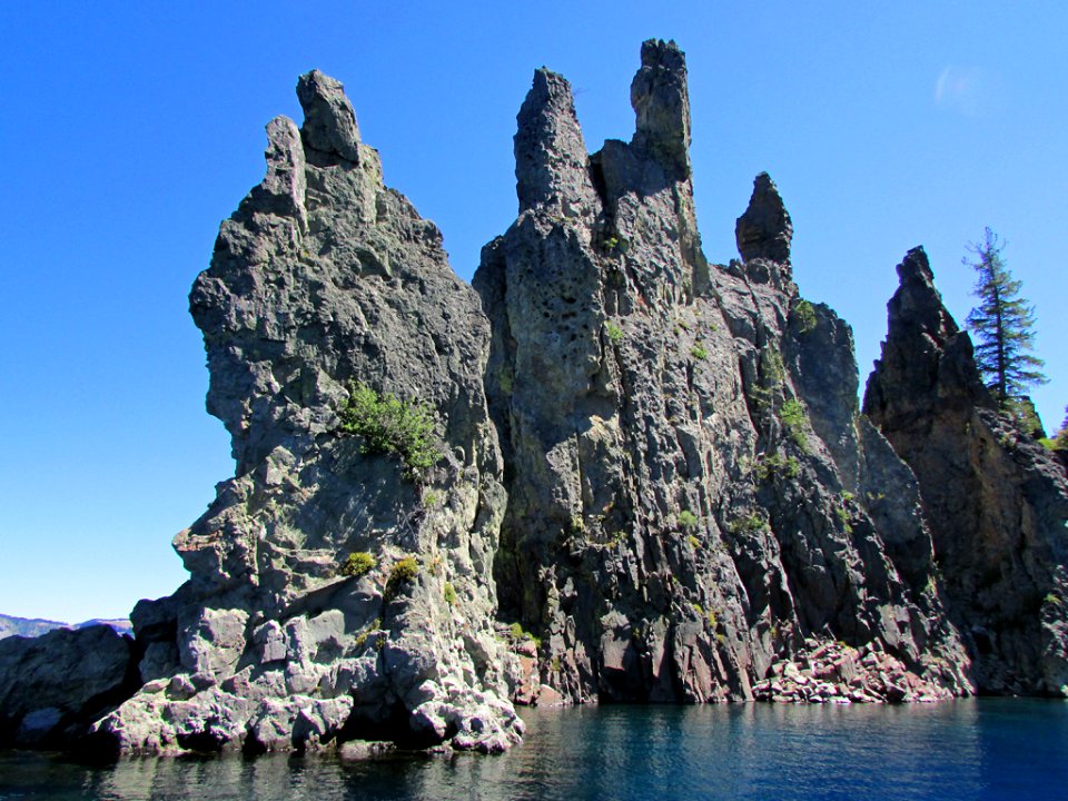 Phantom Ship at Crater Lake NP in OR