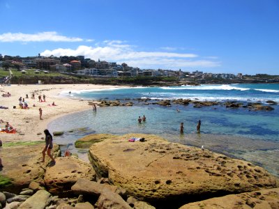 Bronte Beach and pools in Nelson's Bay Sydney Australia