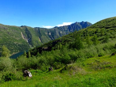 Coldwater Lake Trail at Mt. St. Helens NM in Washington