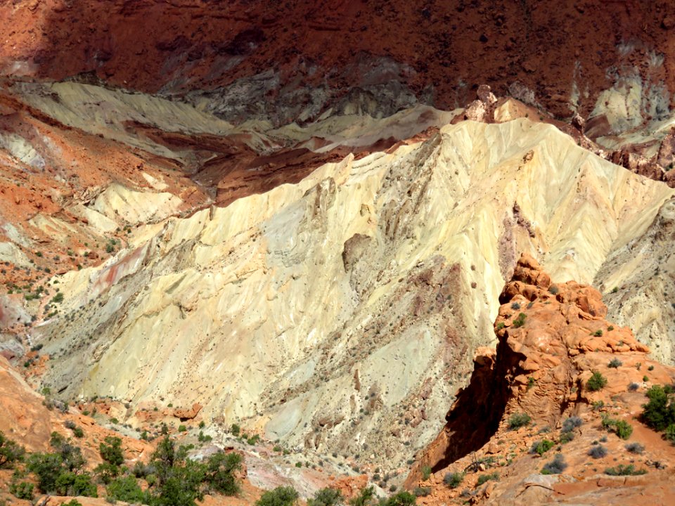 Upheaval Dome at Canyonlands NP in UT photo