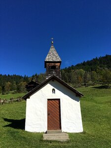 Chapel meadow germany photo