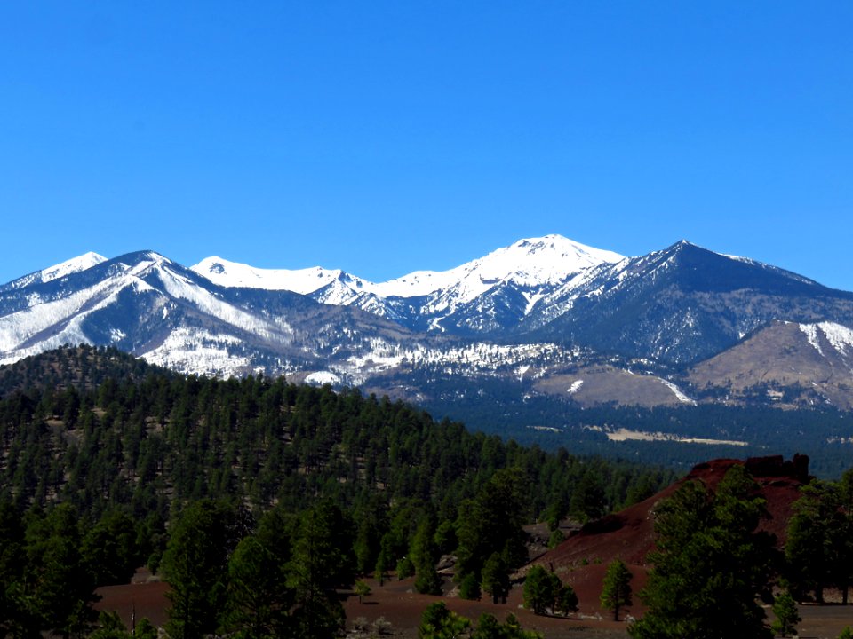 Sunset Crater Volcano NM in AZ