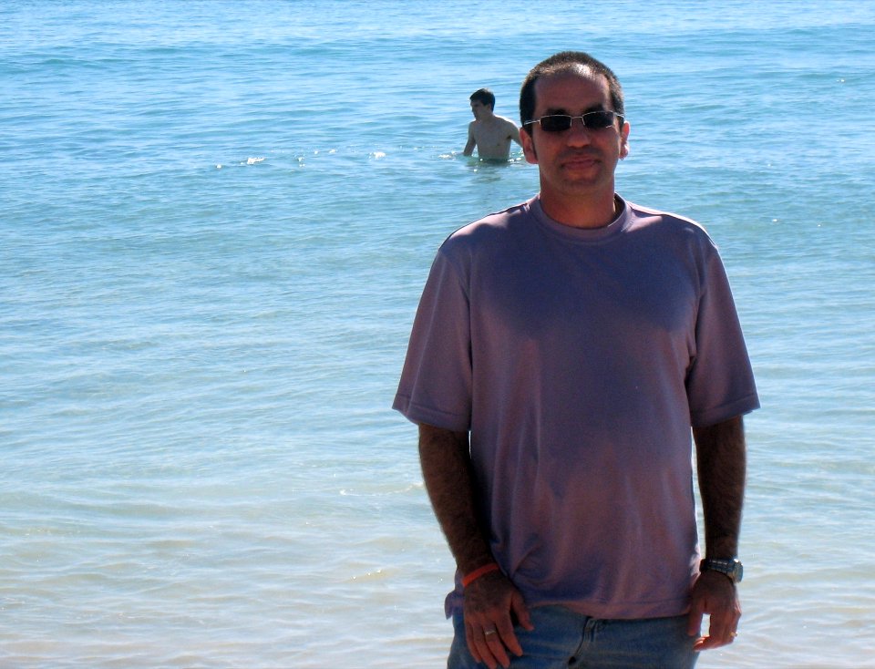 Alan at the Beach