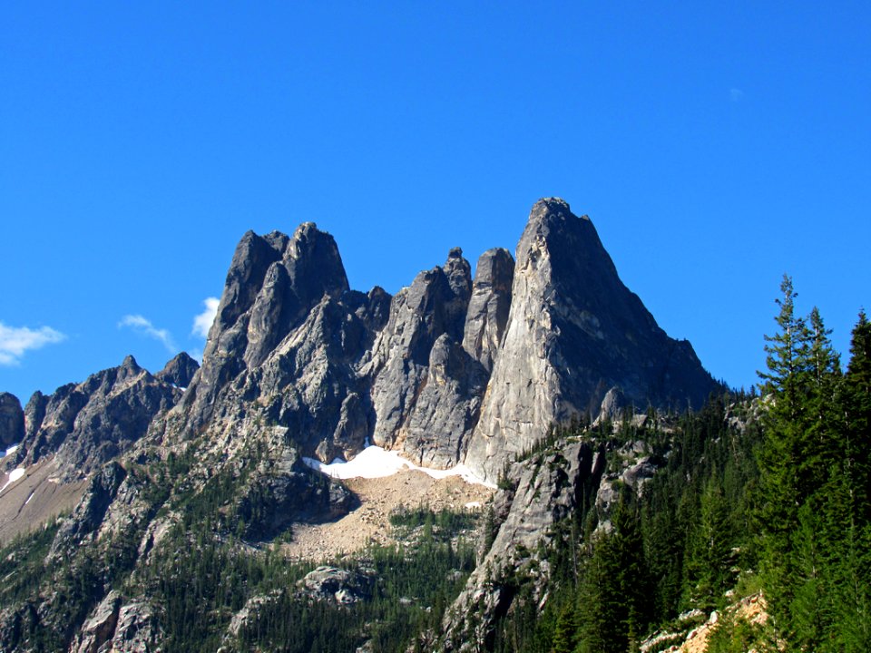 Liberty Bell Mountain at North Cascades NP in WA