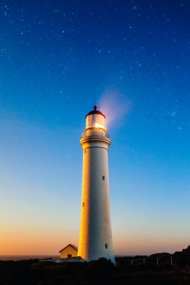 Water coastline light