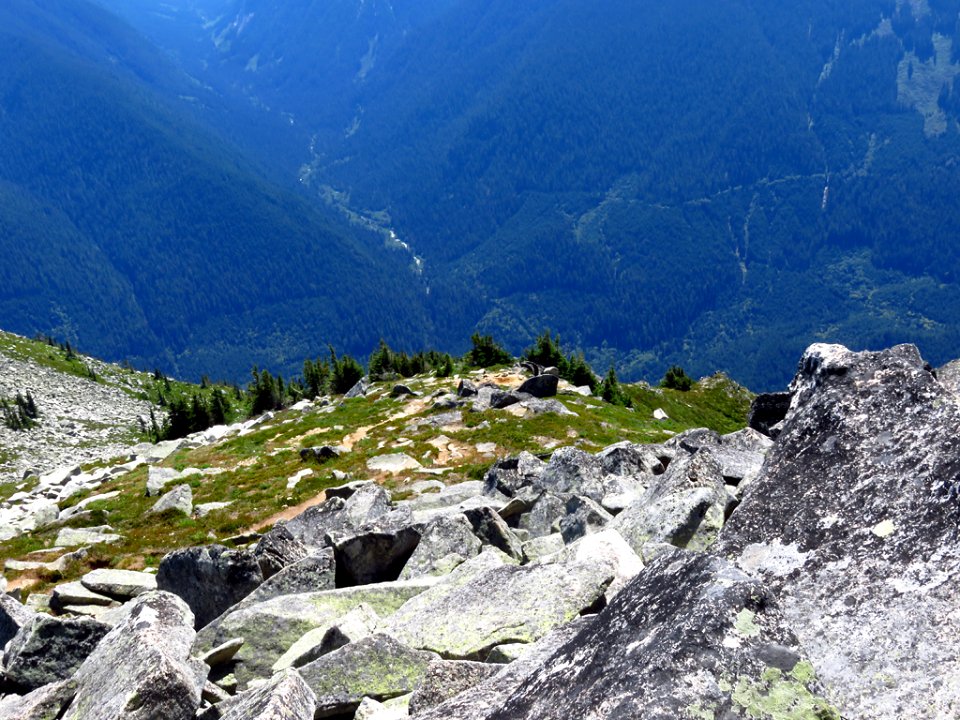 Hidden Lake Trail at North Cascades NP in WA