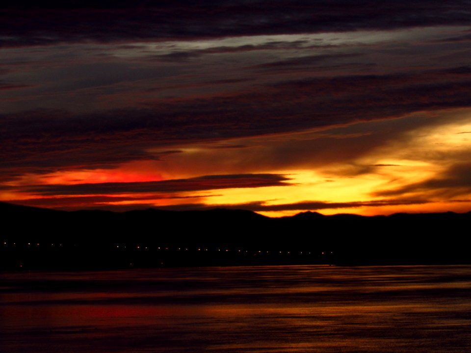 Sunrise at Columbia River