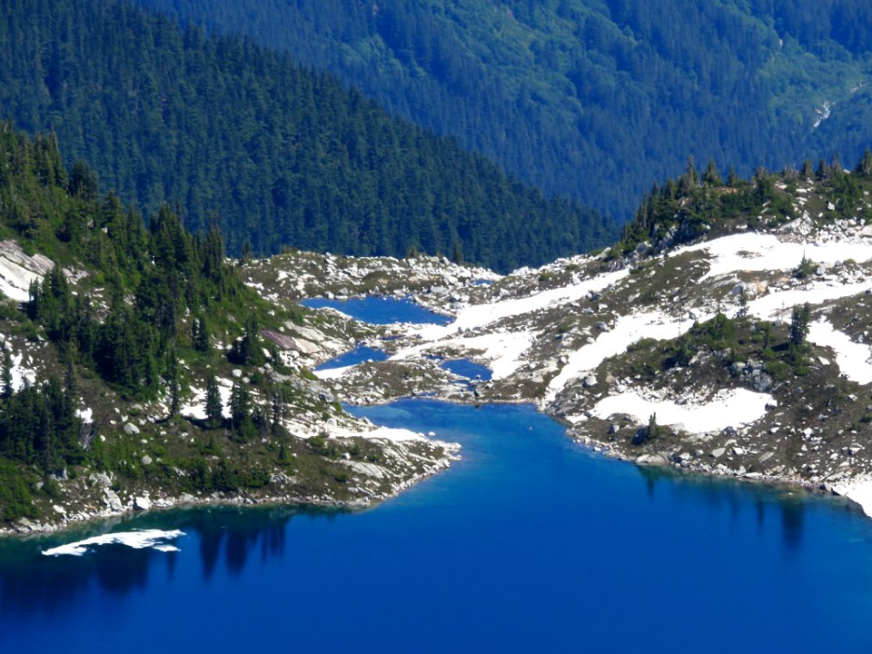 Hidden Lake at North Cascades NP in WA