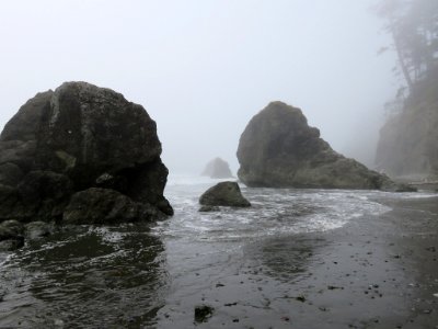 Ruby Beach at Olympic National Park in WA