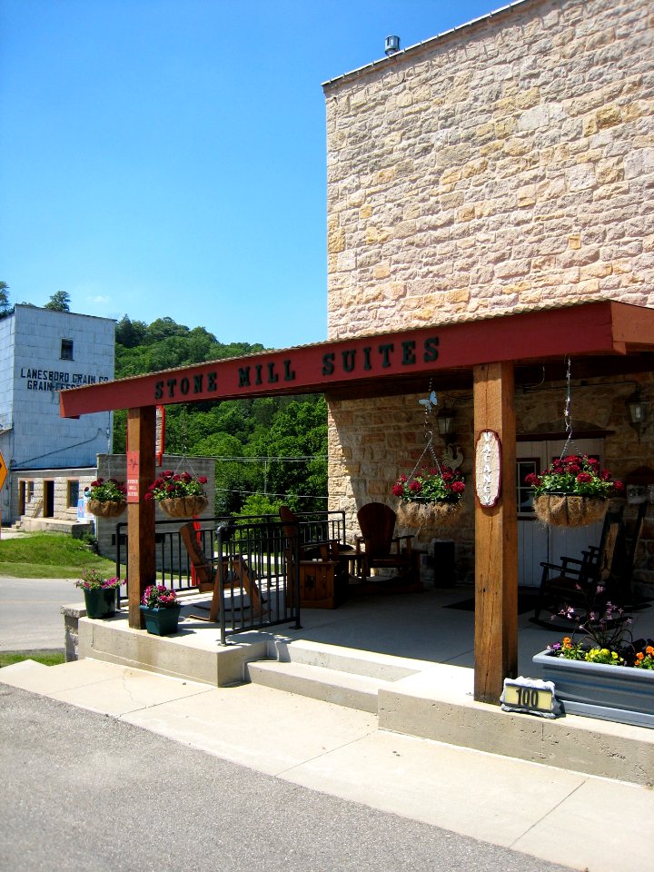 Stone Mill Suites Porch