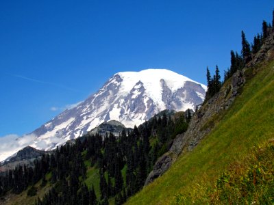 Mt. Rainier at Tatoosh Wilderness in WA
