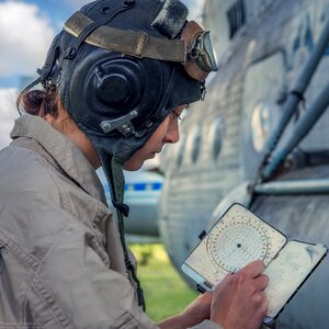 Navigator pilot girl