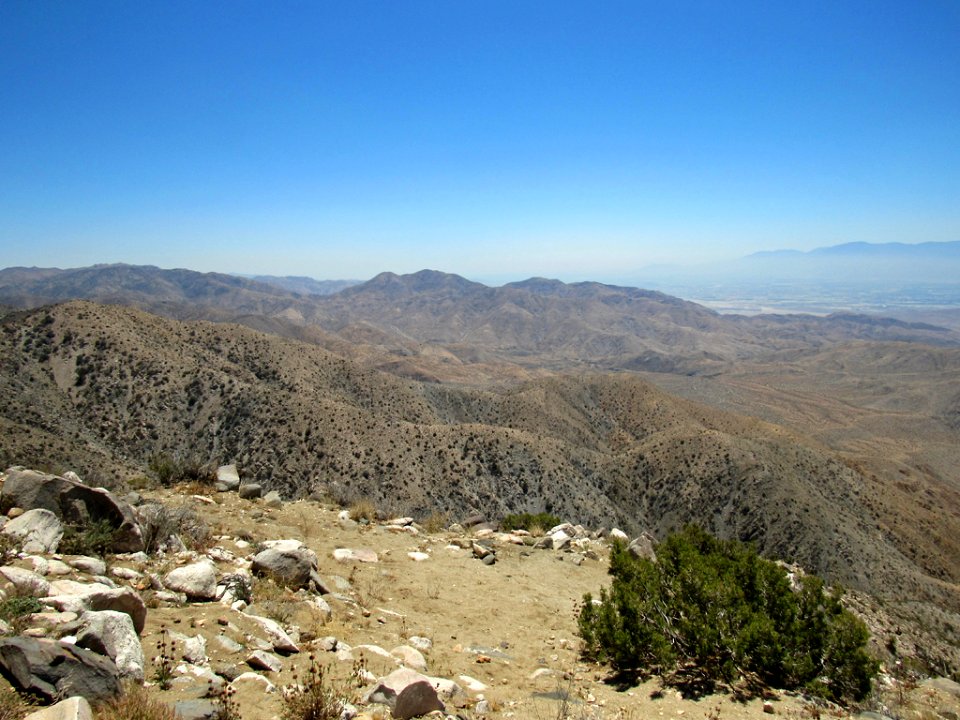 Keys View at Joshua Tree NP in California