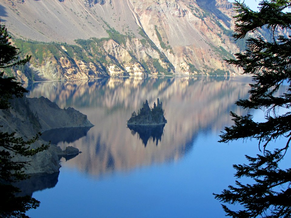 Phantom Ship at Crater Lake NP in OR
