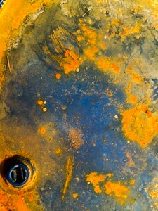 Rust abstract tank