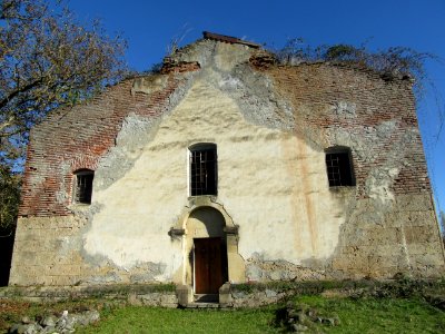 Ruins of a 18th century church Azerbaijan