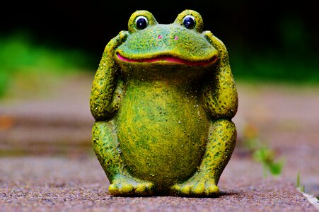 Green animal cute