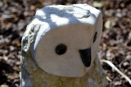 Stone white garden