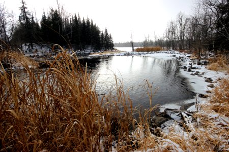 Snowy river photo