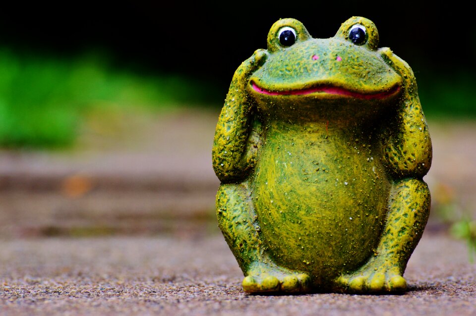 Green animal cute