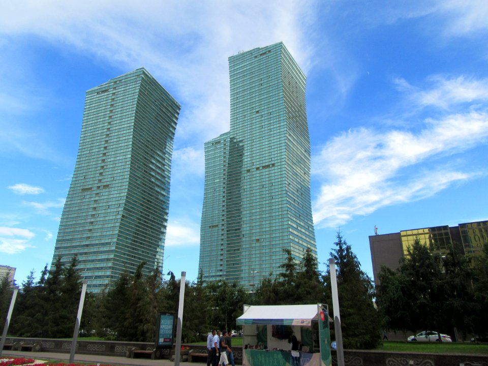 Northern Lights Buildings REsidnetial Towers Astana Kazakhstan