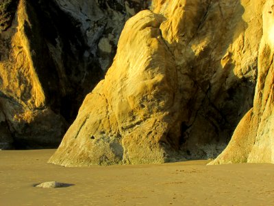Hug Point at Pacific Coast in OR