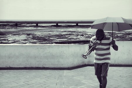 People trumpet musician