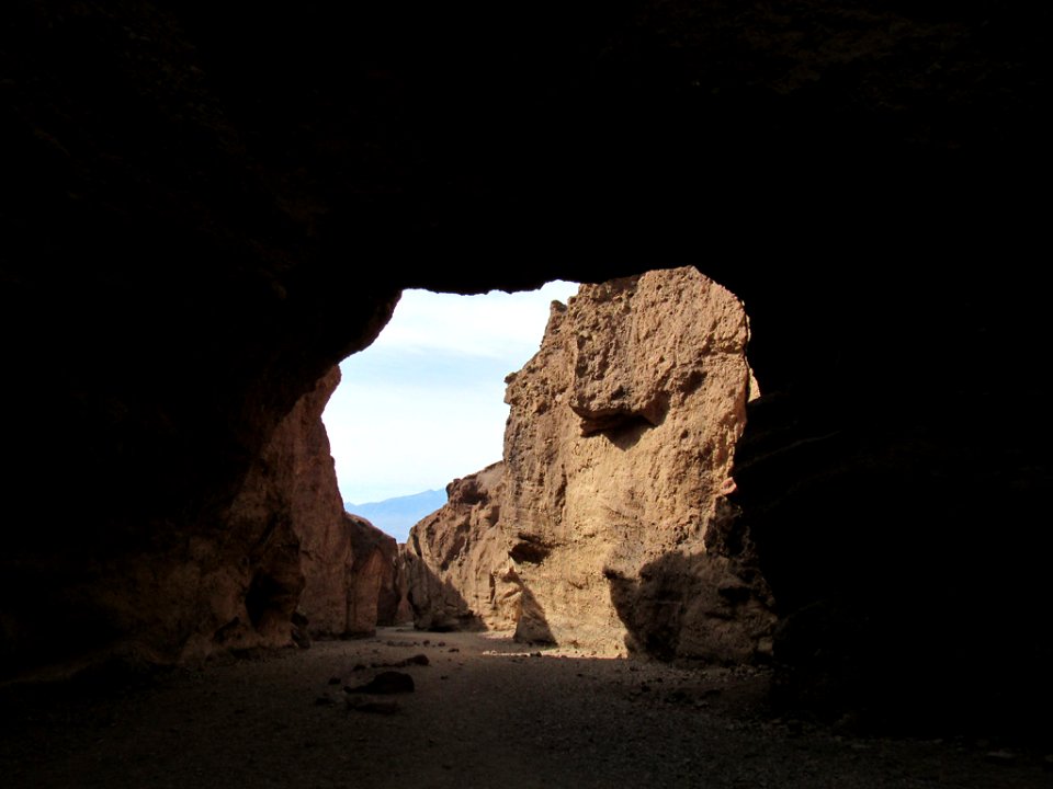 Natural Bridge Canyon at Death Valley NP in CA