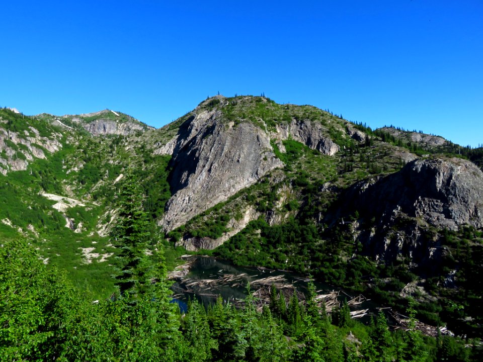 Grizzly Lake at Mt. Margaret Backcountry in WA