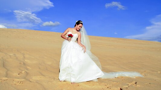 White sand sun