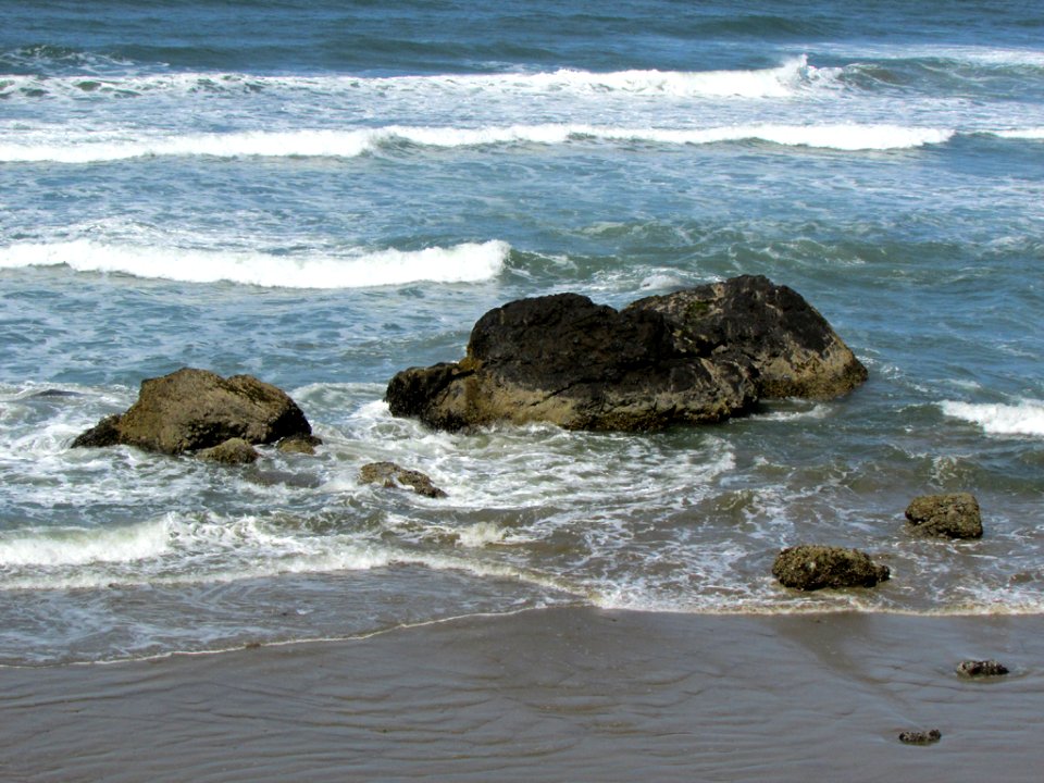 Cannon Beach at Pacific Coast in OR