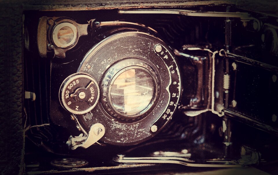 Inner workings vintage retro look