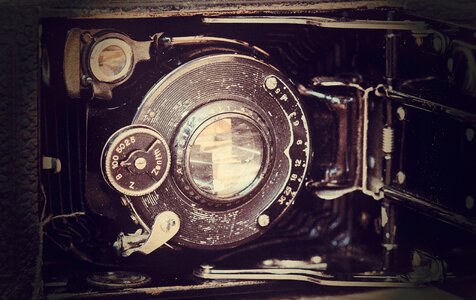 Inner workings vintage retro look