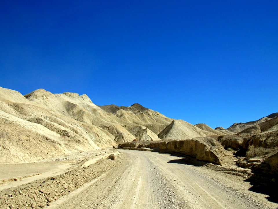 Twenty Mule Team Canyon at Death Valley NP in CA