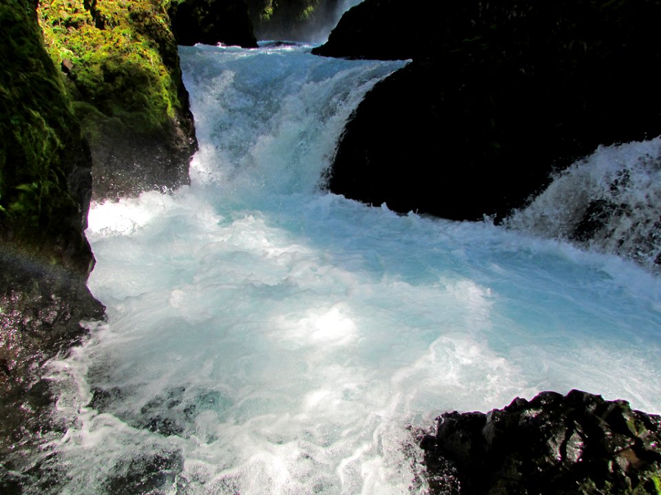 Spirit Falls Trail on Little White Salmon River in WA