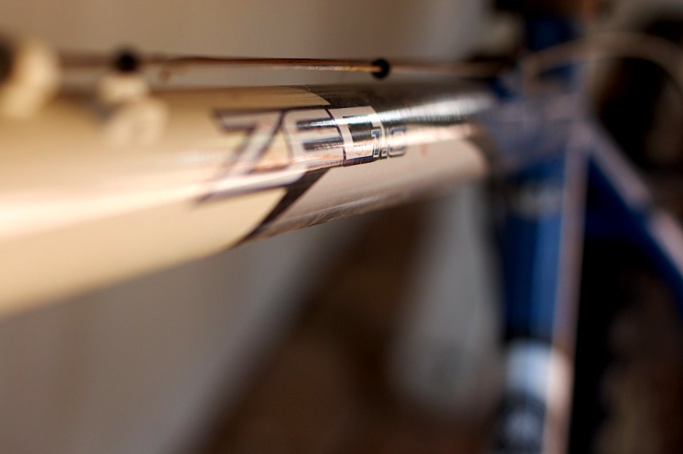 Staring Down the Top Tube