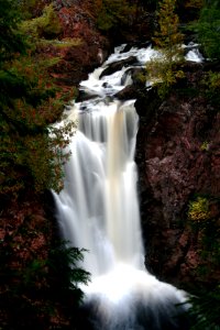 Falls on the Black River in Michigan's UP photo
