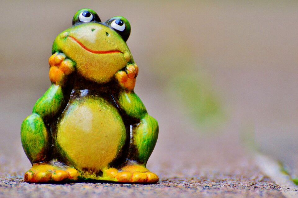 Green animal cute