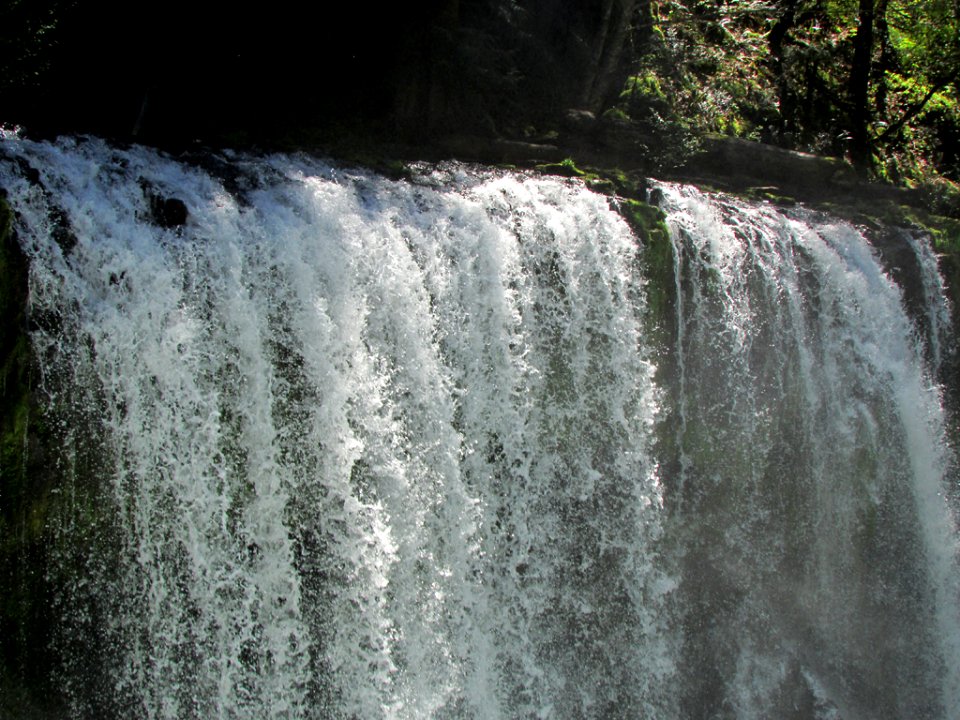 Spirit Falls Trail on Little White Salmon River in WA