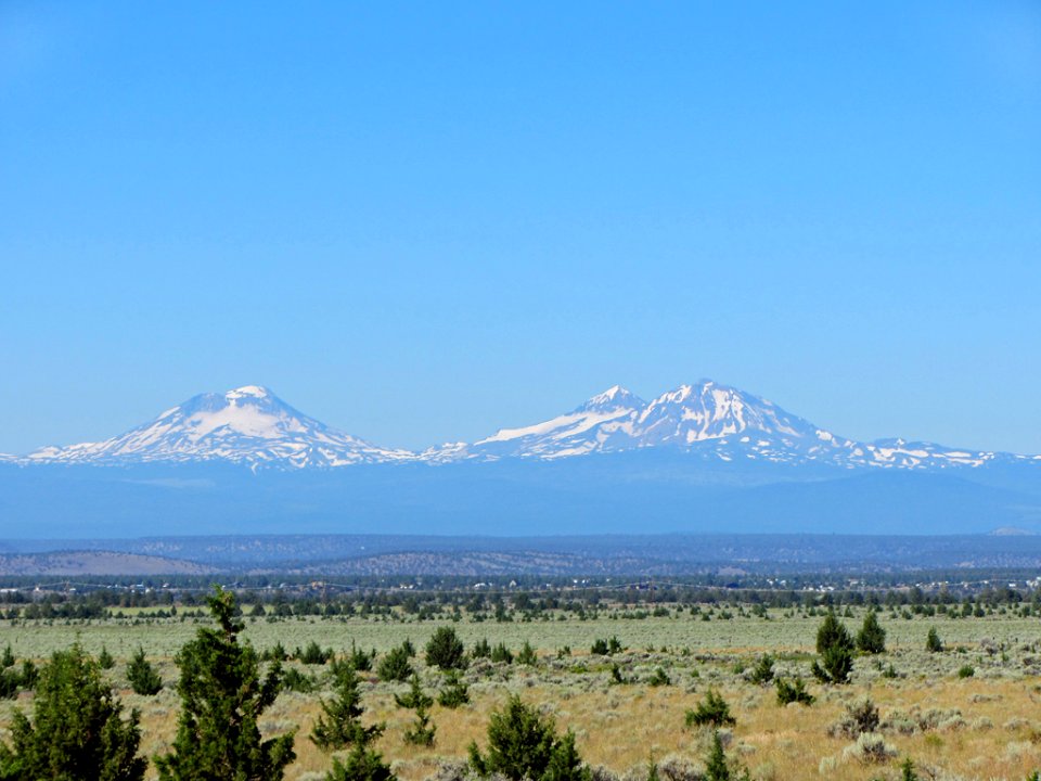 Three Sisters in Central Oregon