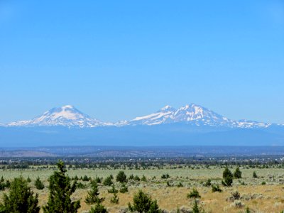 Three Sisters in Central Oregon