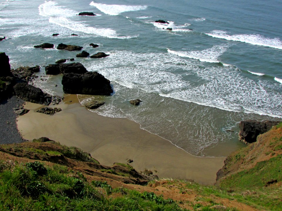 Cannon Beach at Pacific Coast in OR