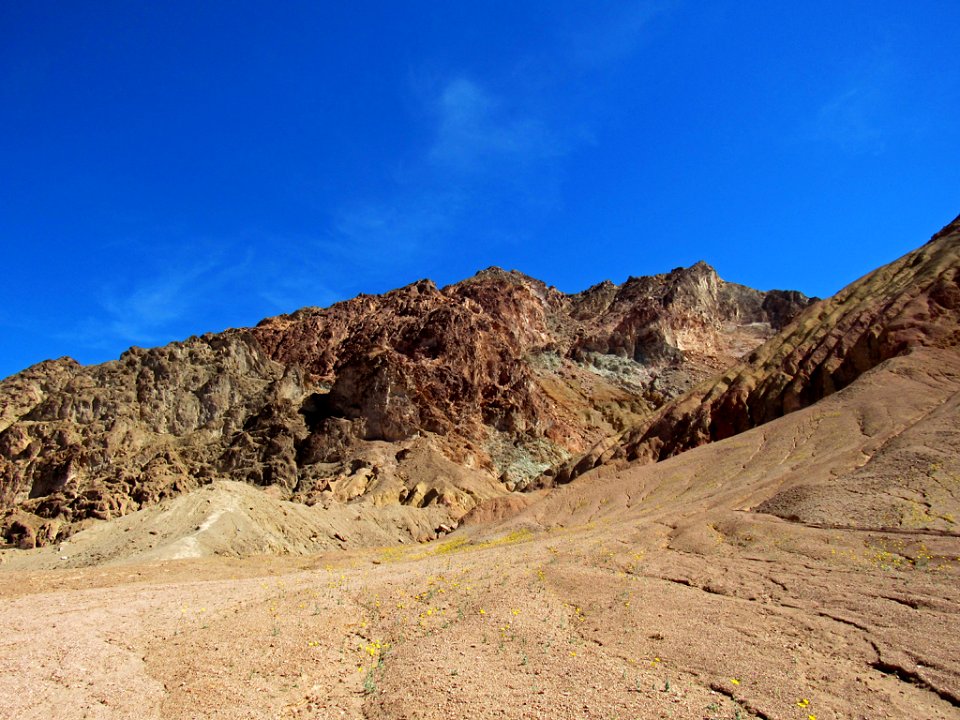 Artist's Drive at Death Valley NP in CA