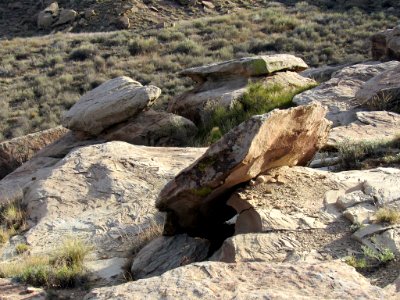 Puerco Pueblo at Petrified Forest NP in Arizona