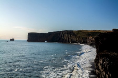 Dyrholaey cliffs photo