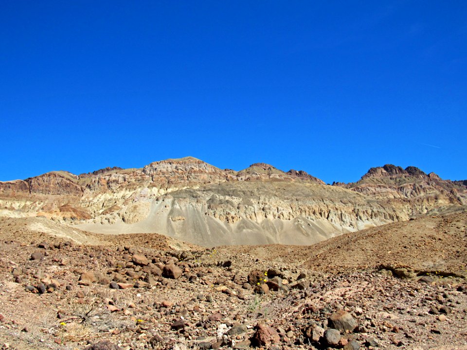 Artist's Drive at Death Valley NP in CA
